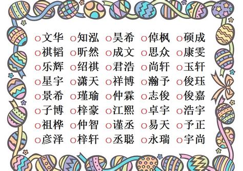 男名字|1200个好听有寓意的男孩名字